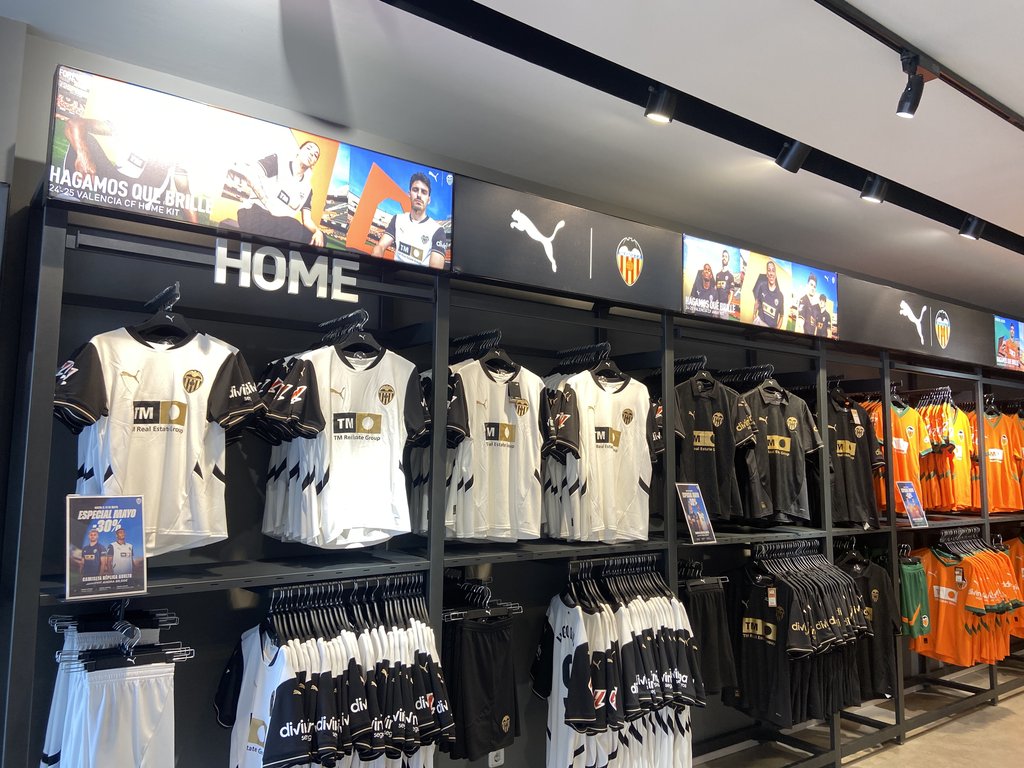 Señalización visual de cada tipo de sección.