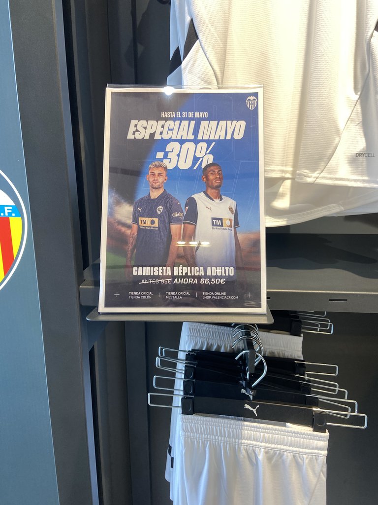 Señalización de oferta.