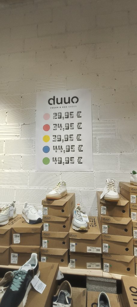 Exposición de productos accesible, e información clara de los precios