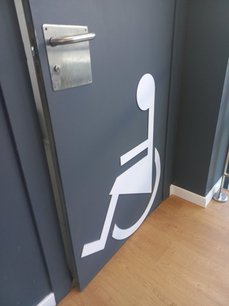 Rotulación con pictogramas para identificación de espacios.