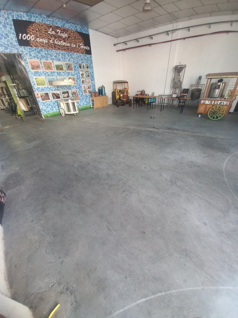 Espacios amplios libres de obstáculos.