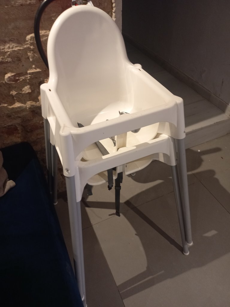 Disposición de tronas para bebés.