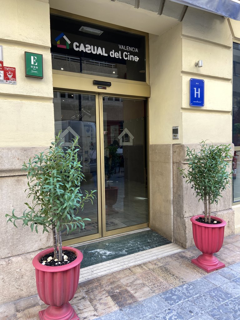 Puertas automáticas de acceso al establecimiento.