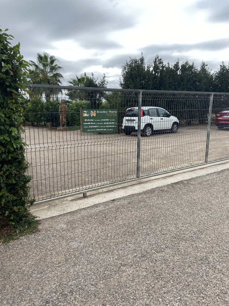 Sliding door for access to the activity space.