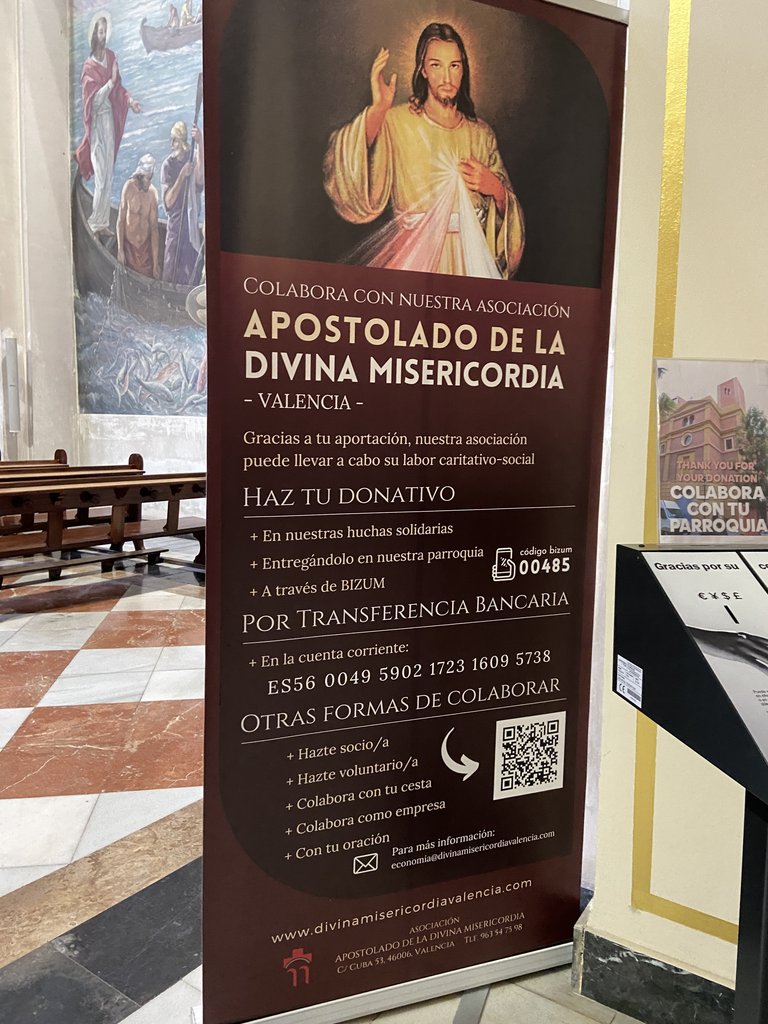 Accessible information sign.