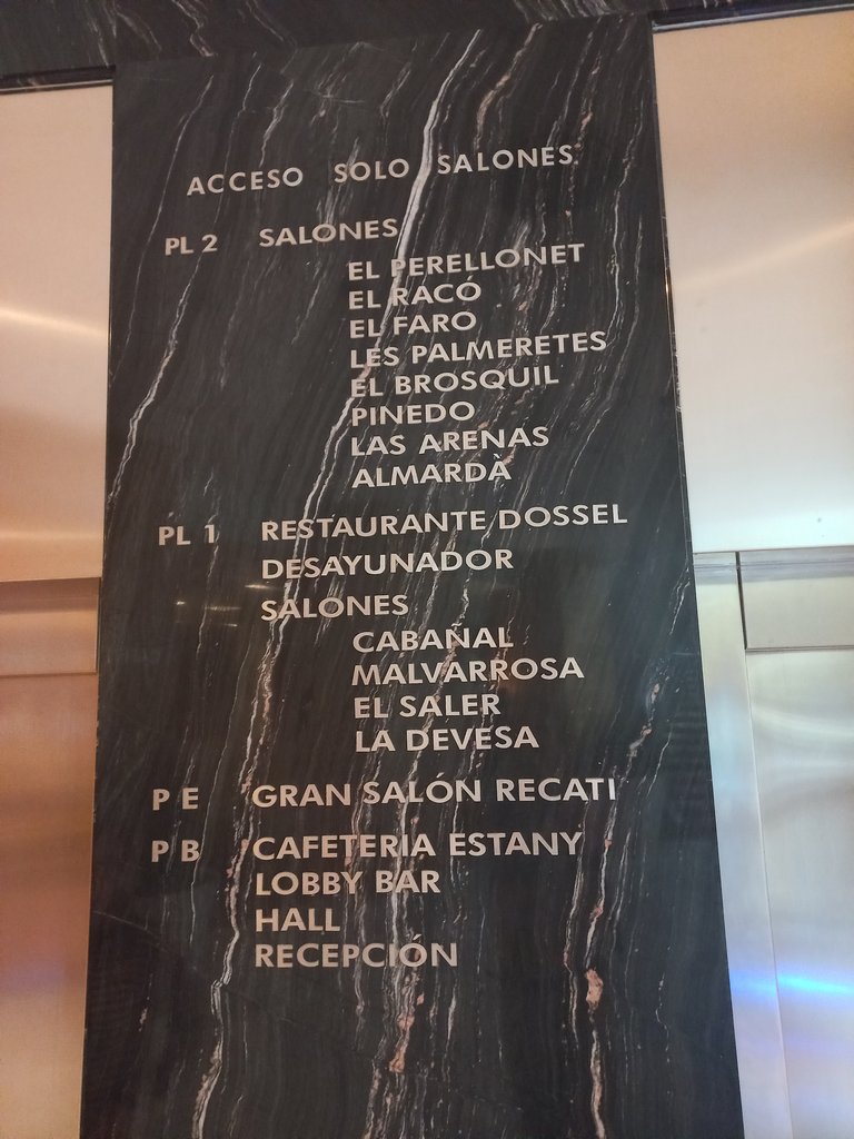 Elements for spatial orientation.