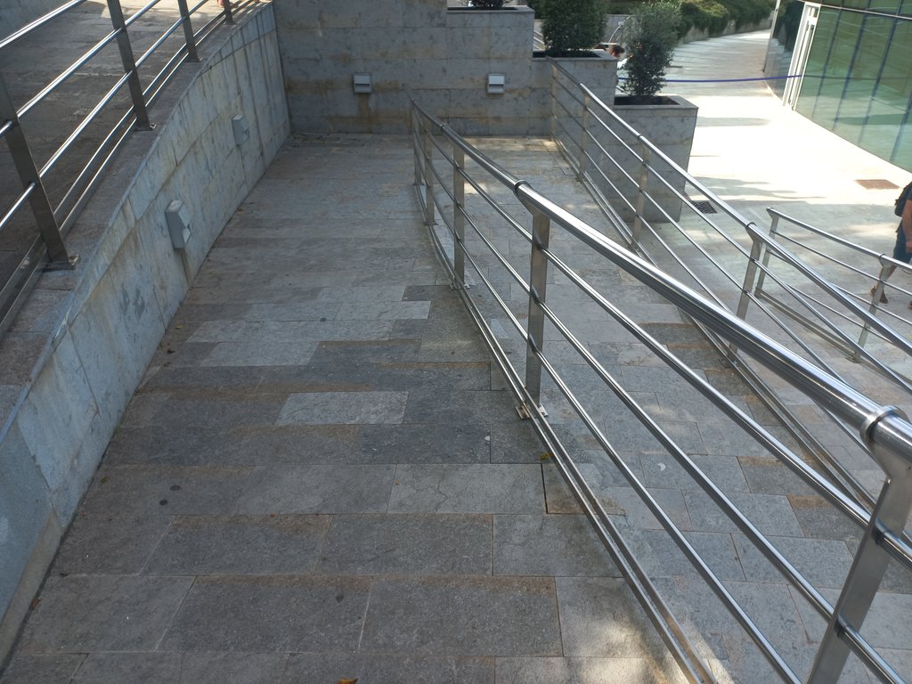 Availability of access ramp to overcome level differences.