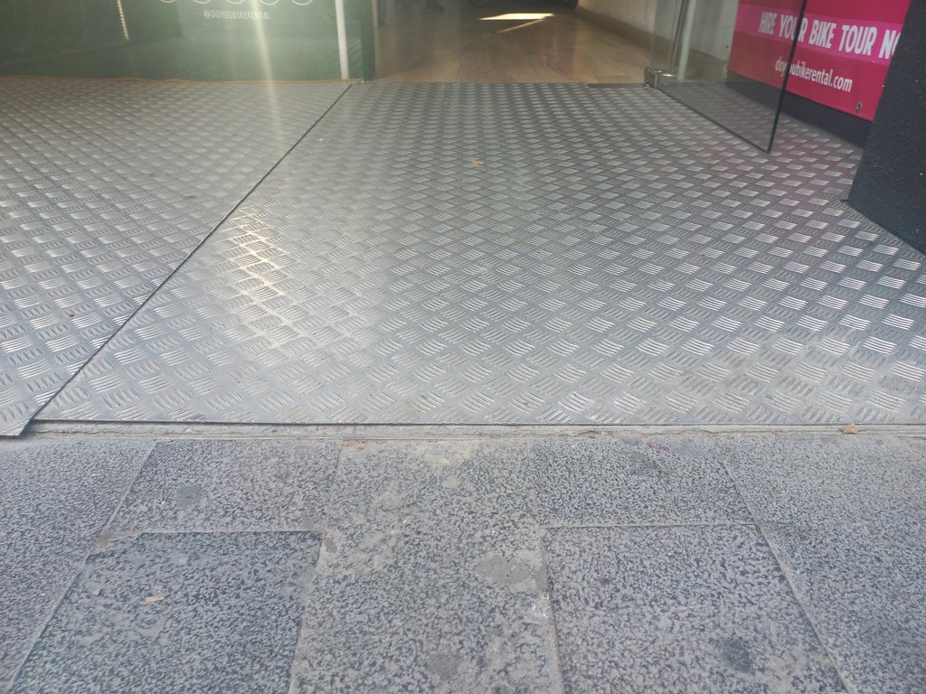 Flat access without steps.