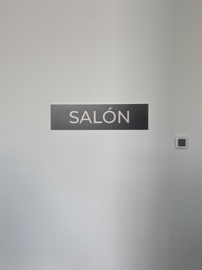 Señalización zona de descanso.