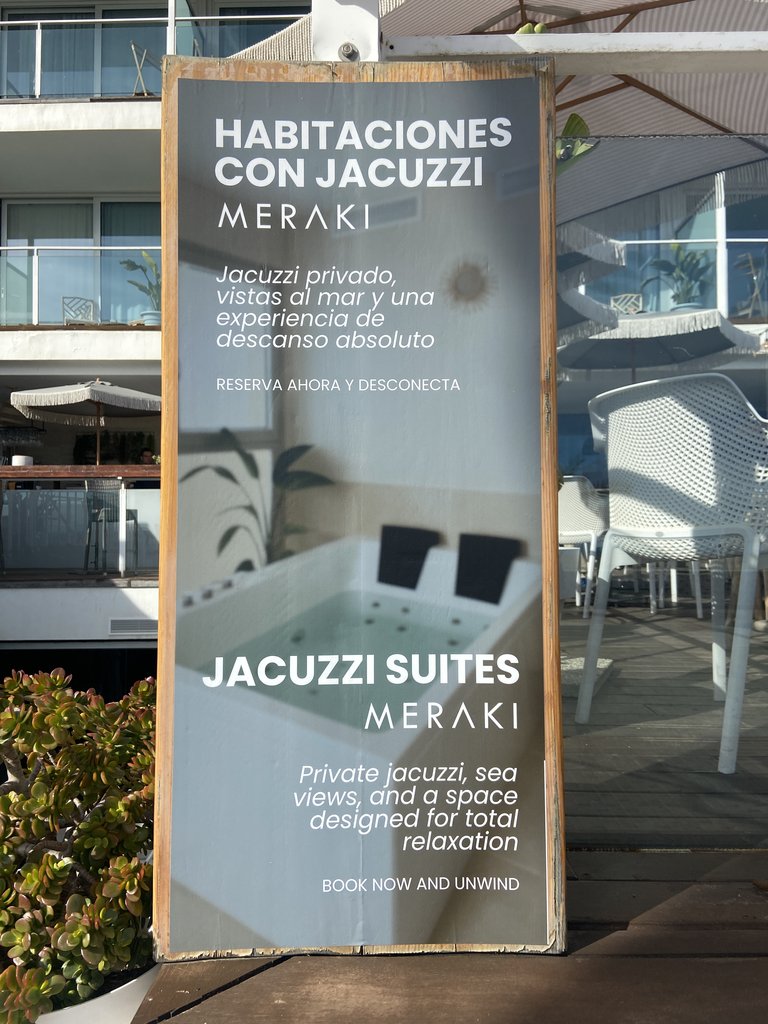 Cartel informativo servicios hotel.c