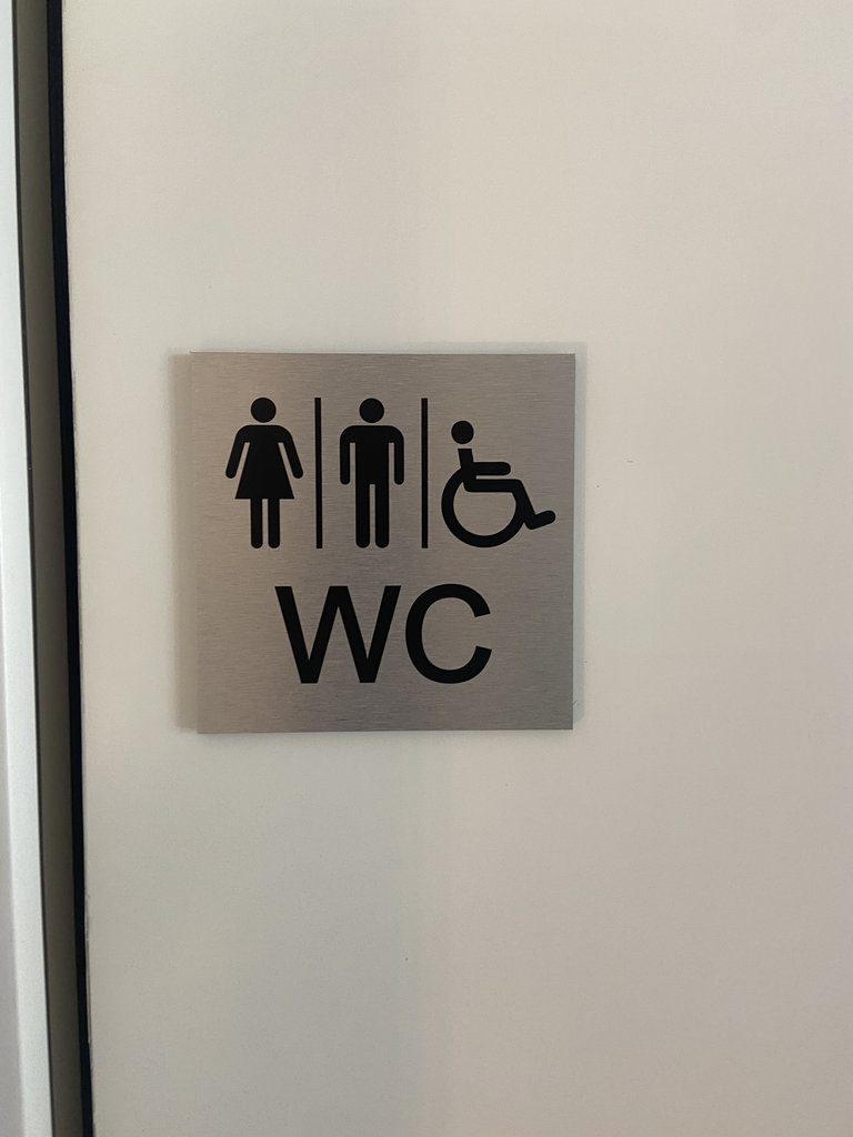Señalización baños adaptados comunes.