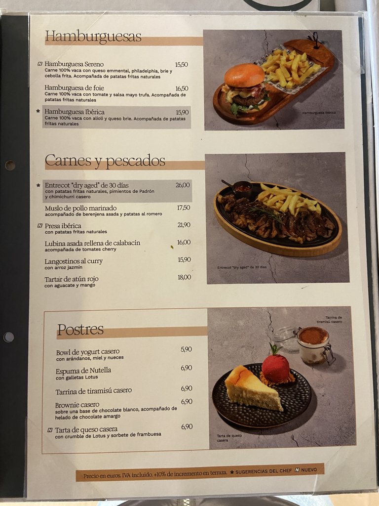 Carta accessible amb tipografia i mida adequades, i fotografies del producte.