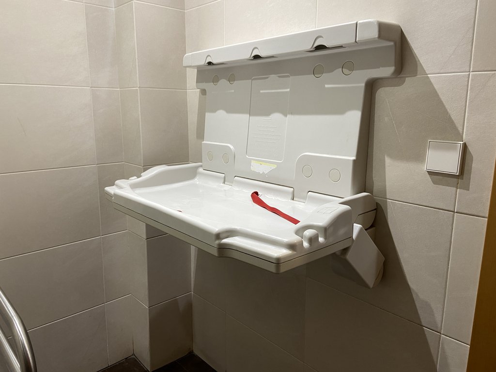 Cambiador para bebés.