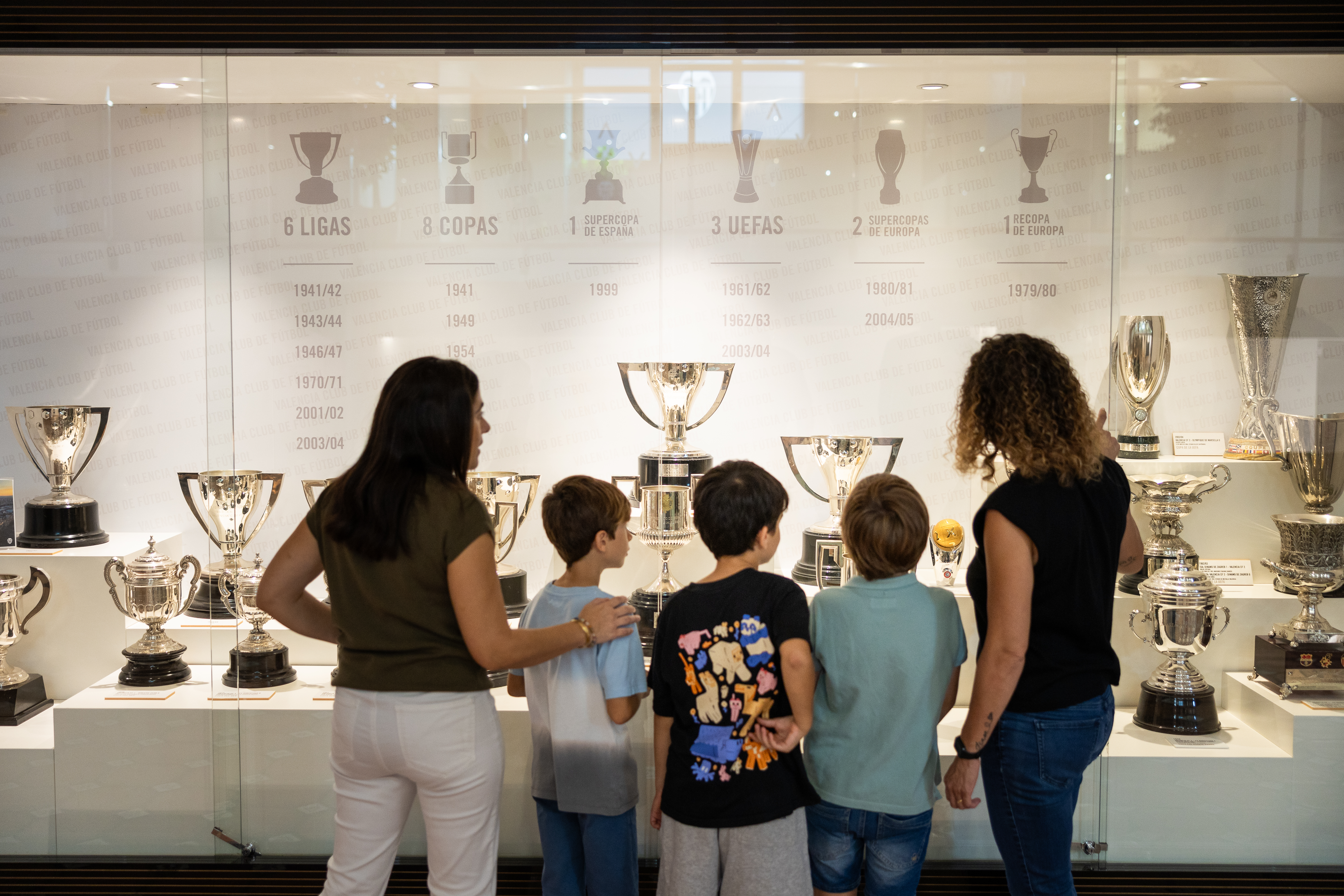 Mestalla Forever Tour con niños