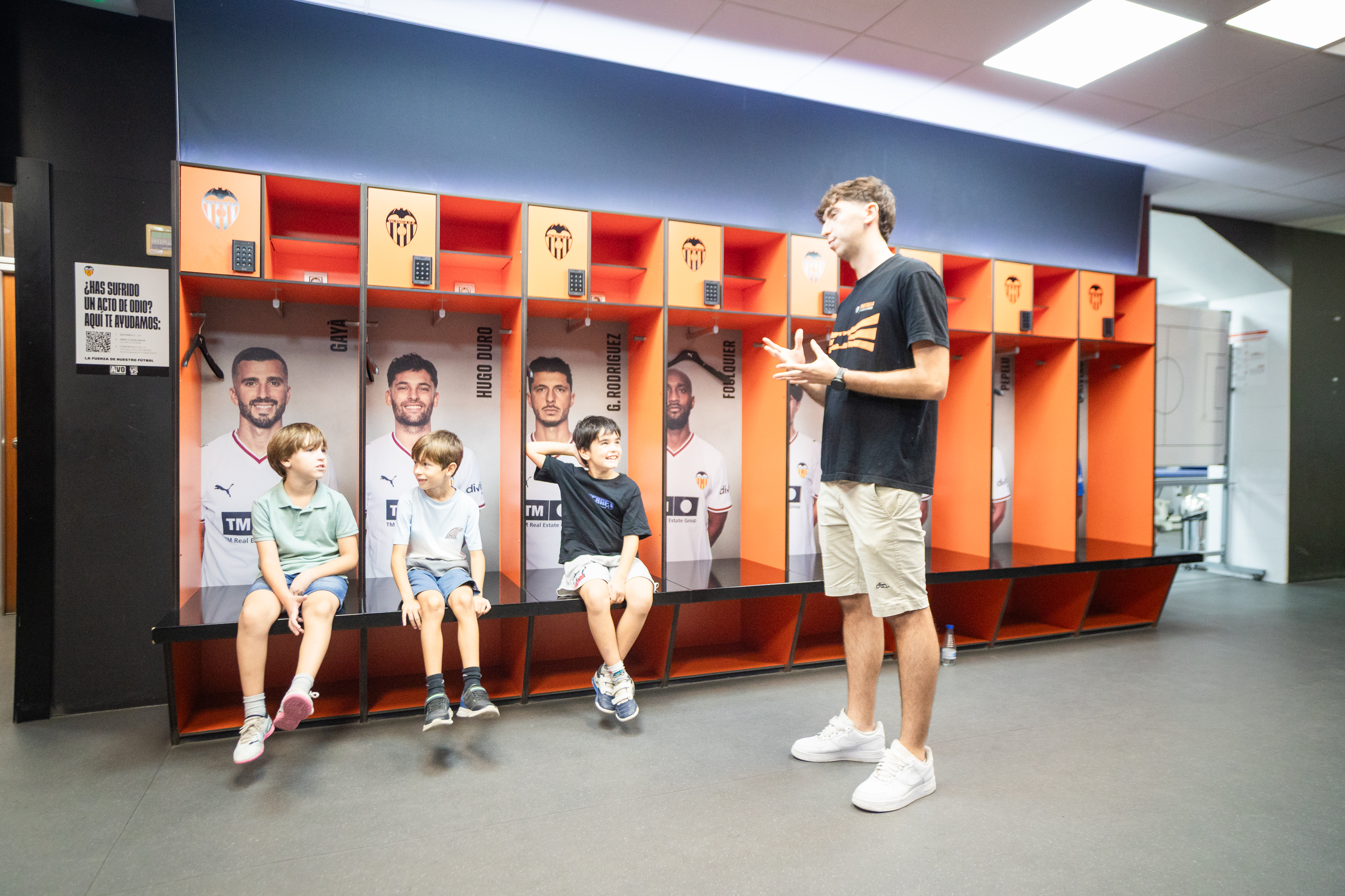 Mestalla Forever Tour con niños