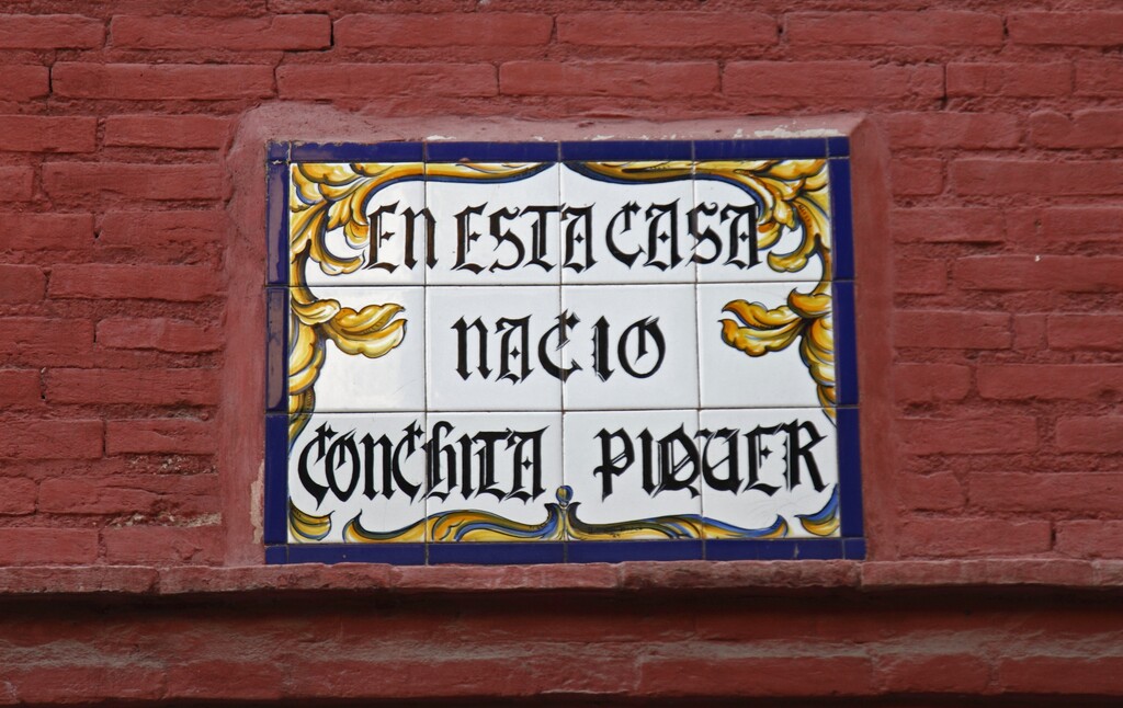 casa museo concha piquer placa 