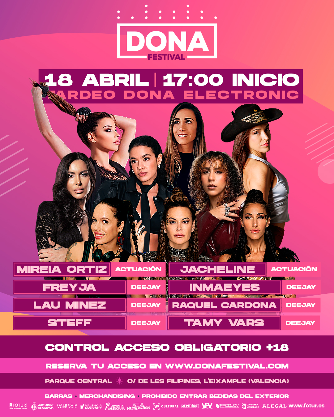 cartel dona festival