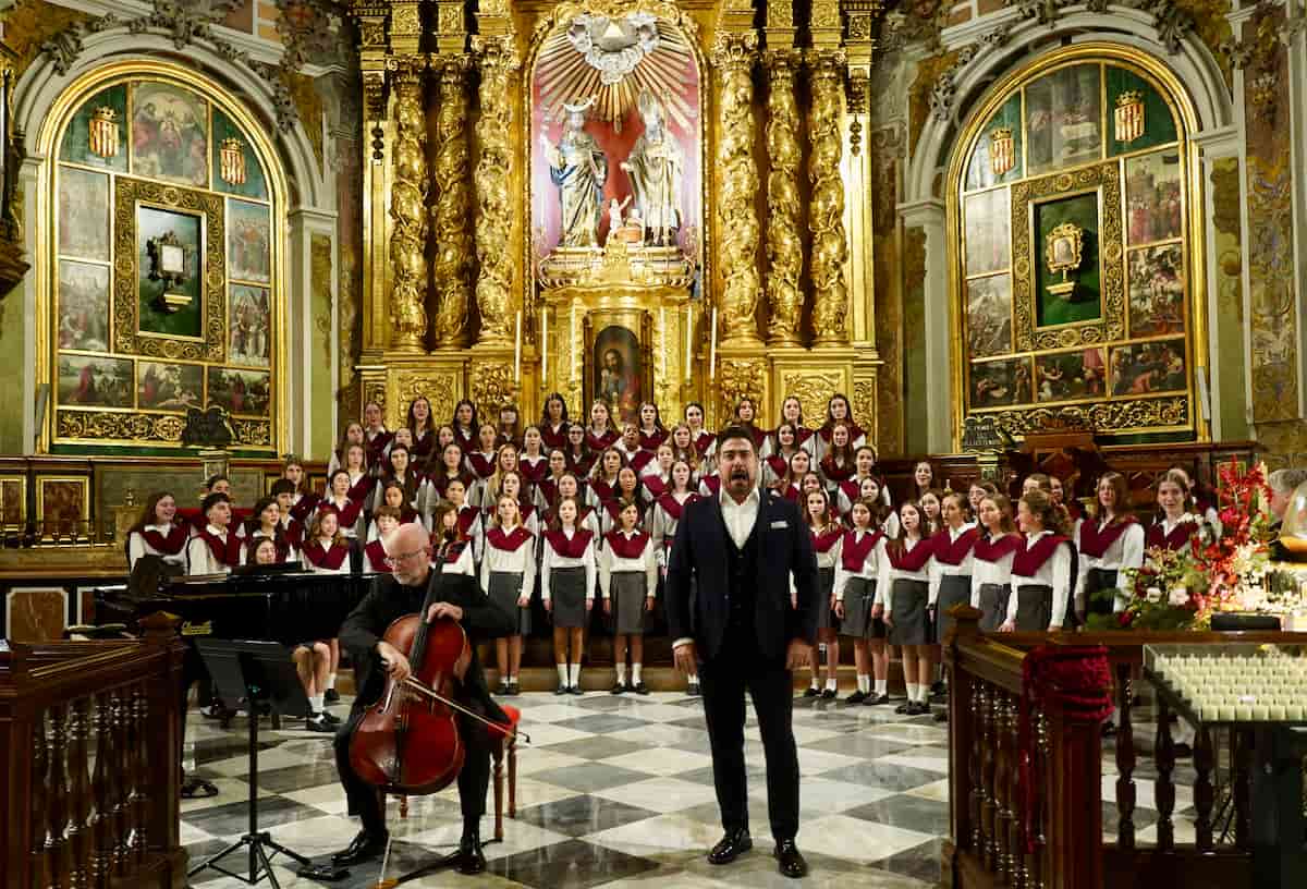 Concierto navideño en la Parroquia de San Nicolás en València