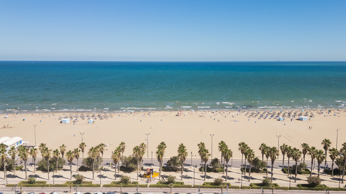 Playa del cabañal Valencia