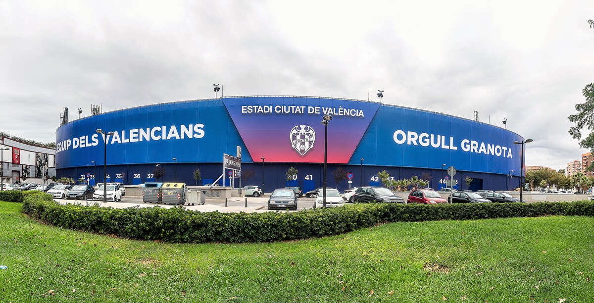 Imagen exterior Estadio Levante UD