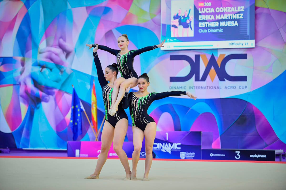 International Acro Cup: gimnasia acrobática de élite en València