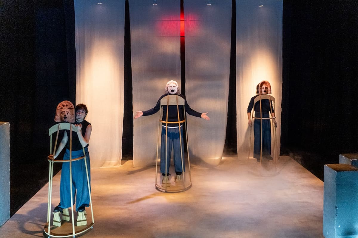 Obra de teatro «Lucía el sol sobre Troya» en València