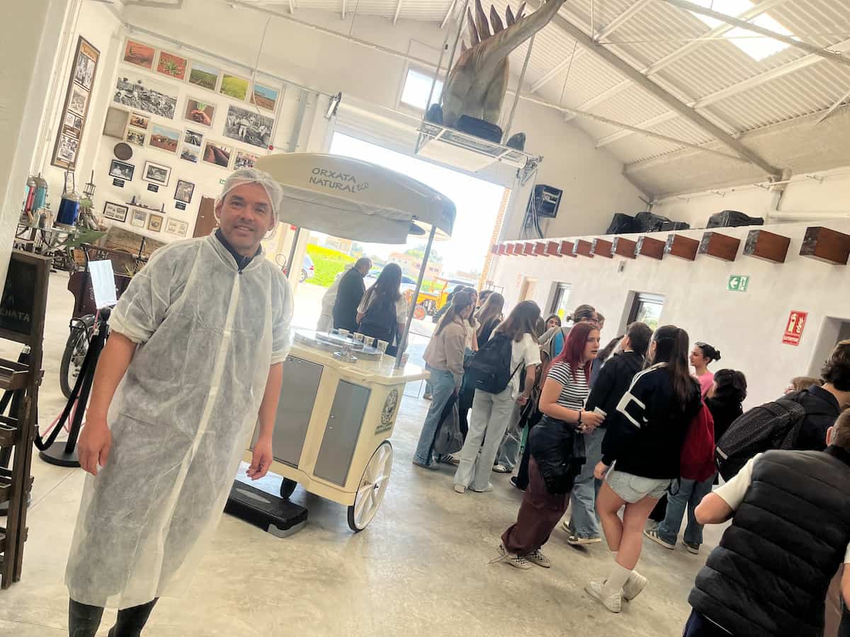 Talleres de horchata artesanal en Alboraya con Món Orxata