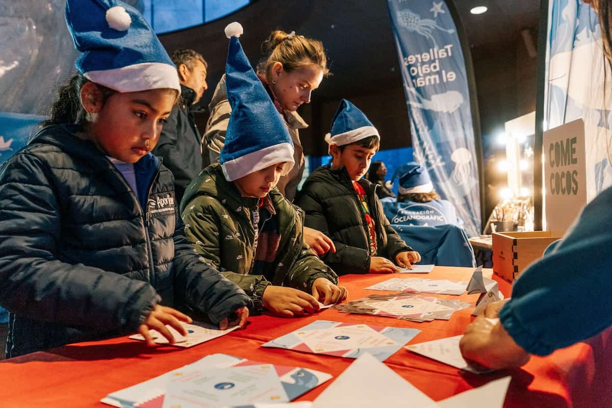 «Navidad bajo el mar» en el Oceanogràfic de València