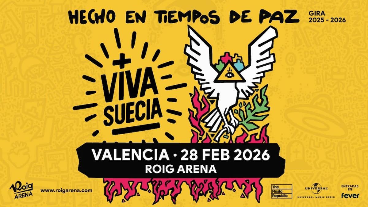 Concierto de Viva Suecia en València