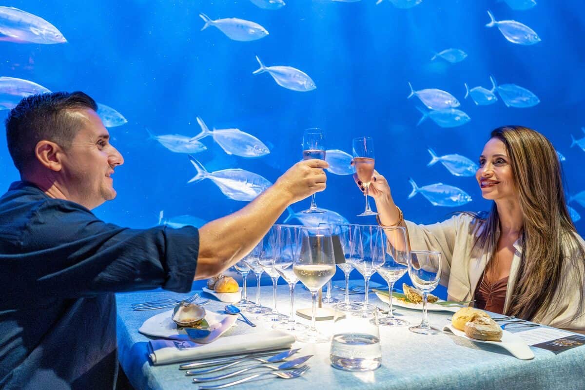 Ven a cenar a un restaurante submarino a València