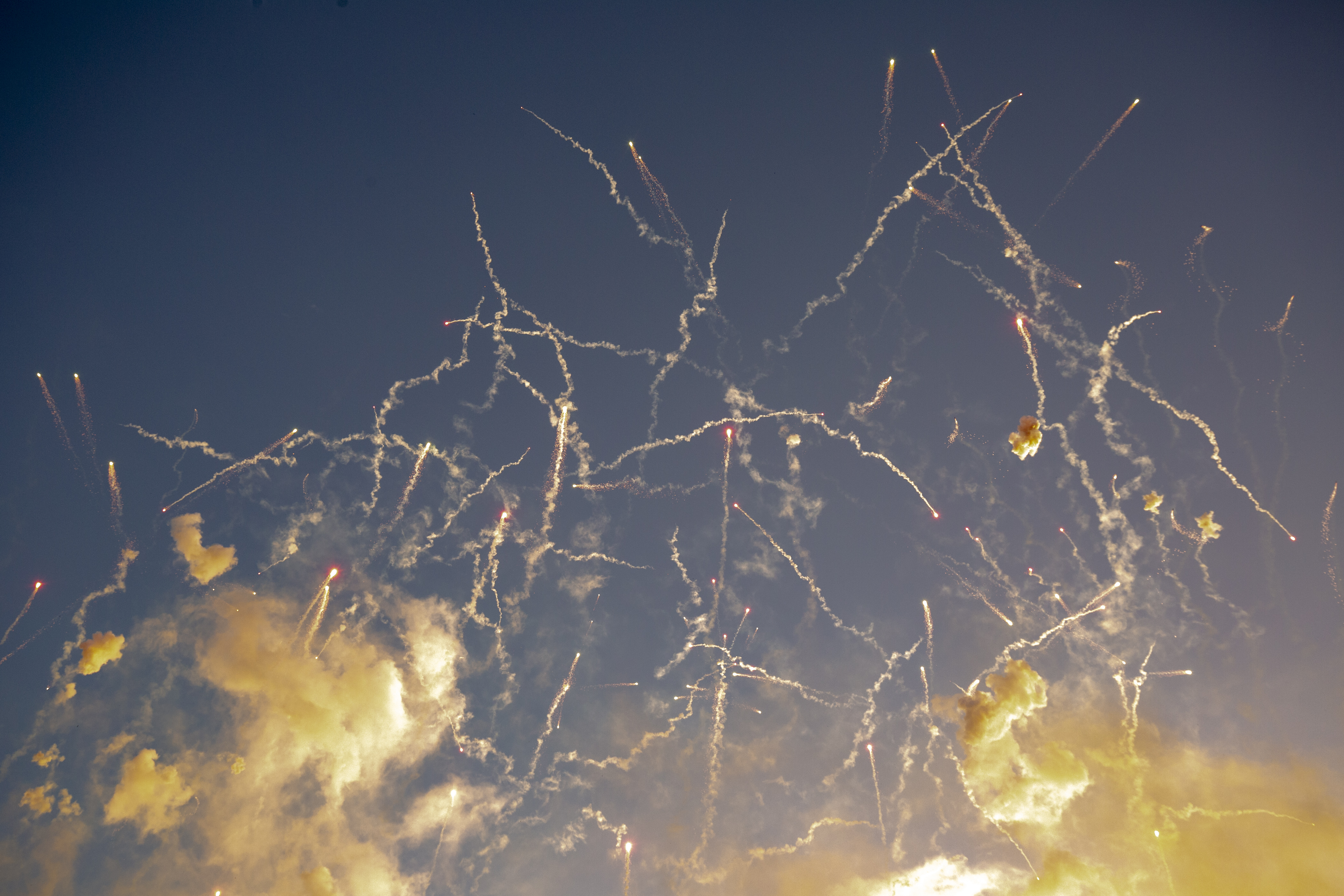 Petardos en el cielo