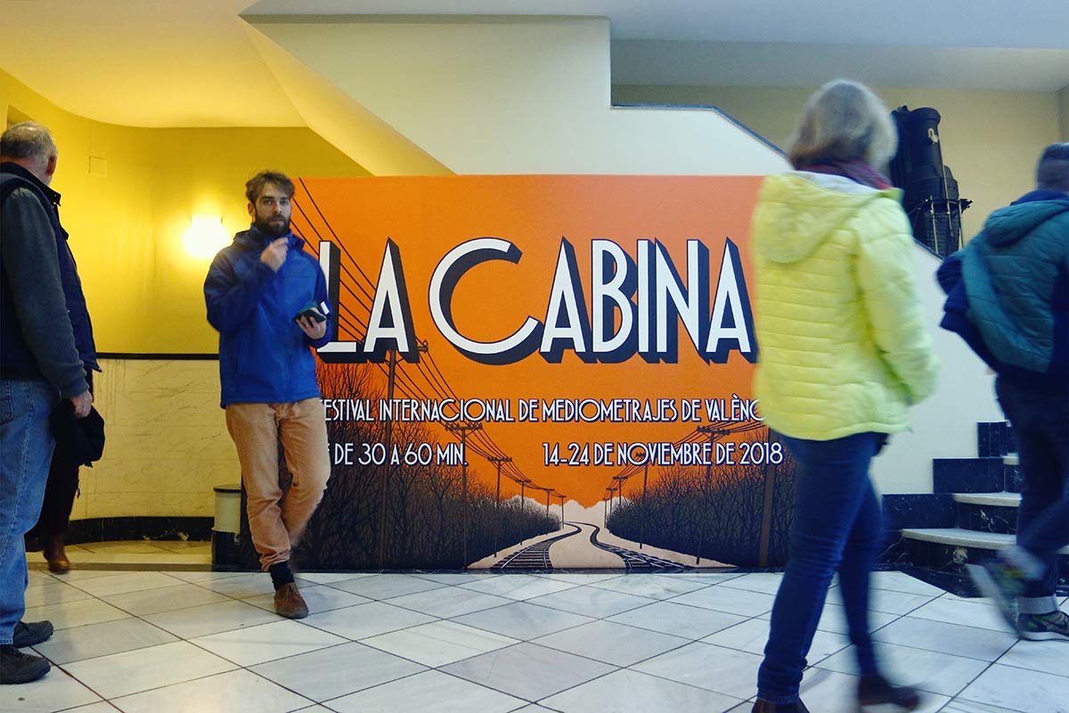 Espectadores del festival "La Cabina"