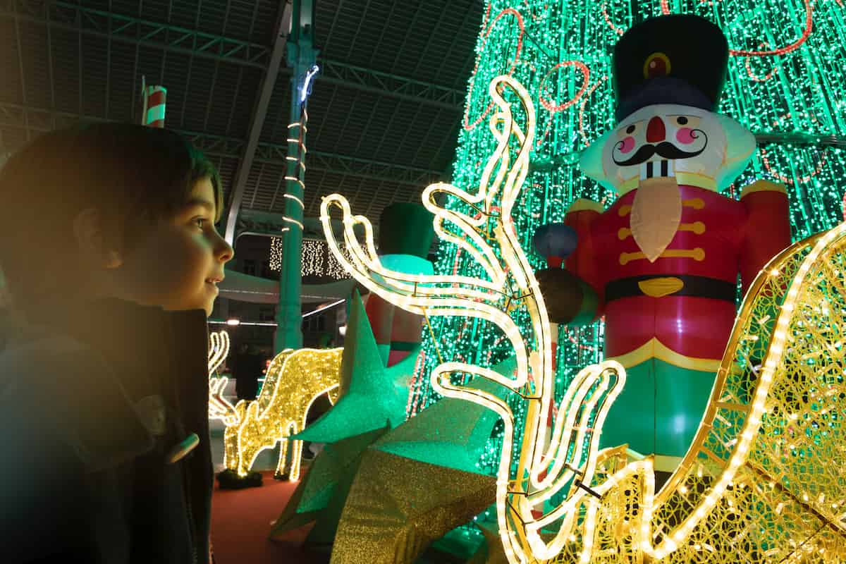 Encendido de las luces de Navidad en València 2025