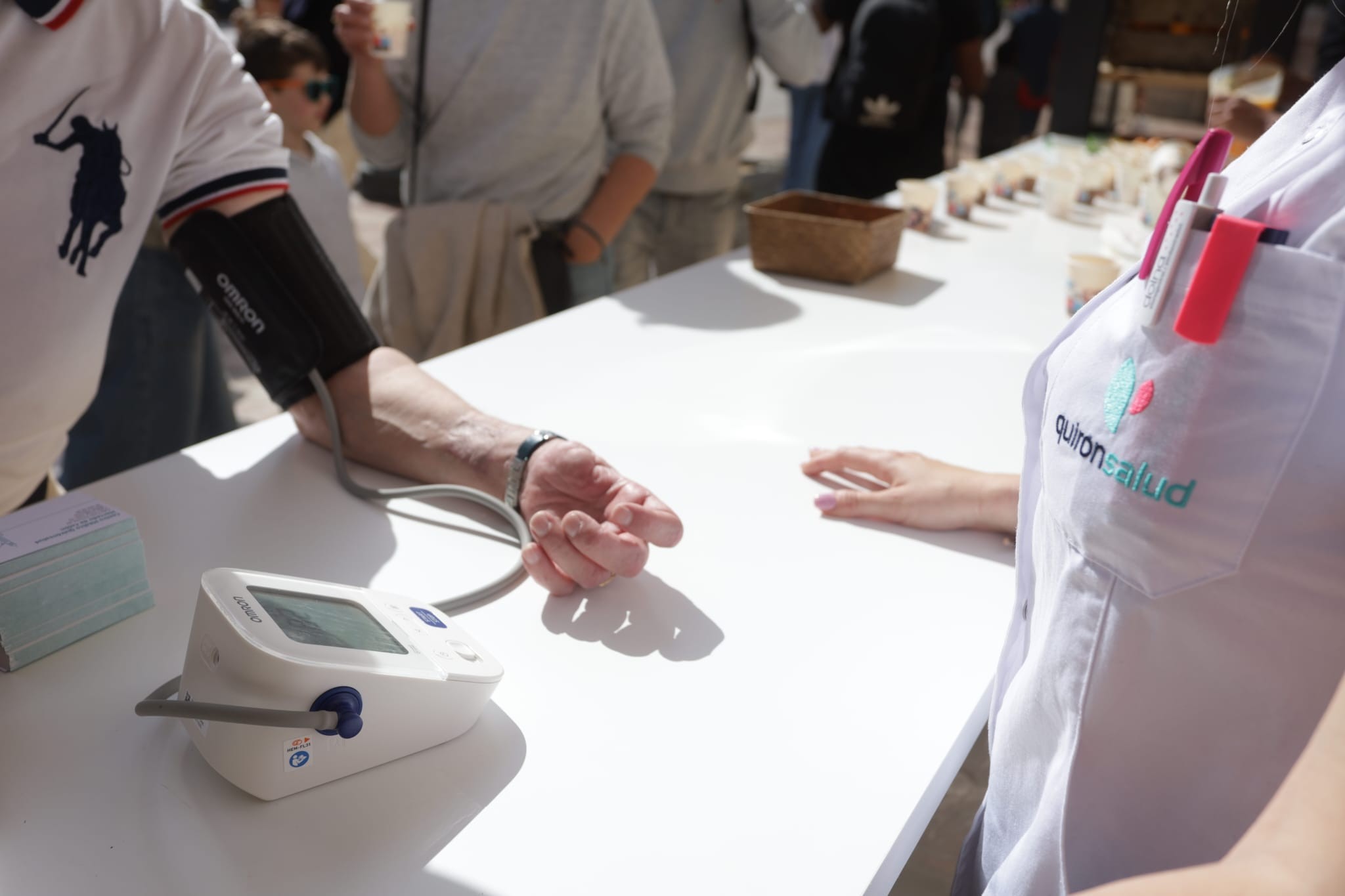 dia mundial de la salud en la plaza del ayuntamiento 
