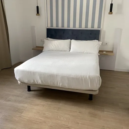 Habitació de l'apartament adaptat.