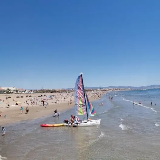 playa Valencia Semana Santa