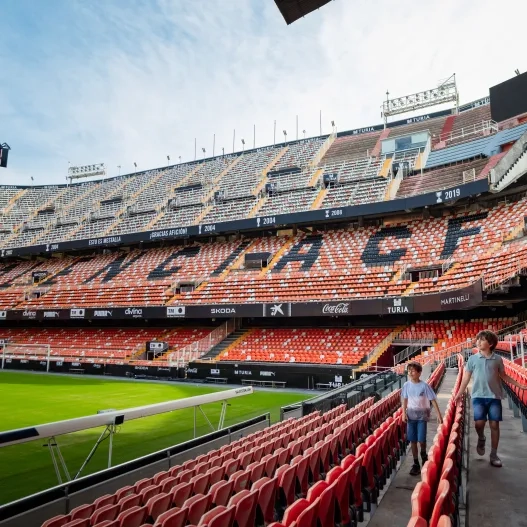 Mestalla Forever Tour con niños