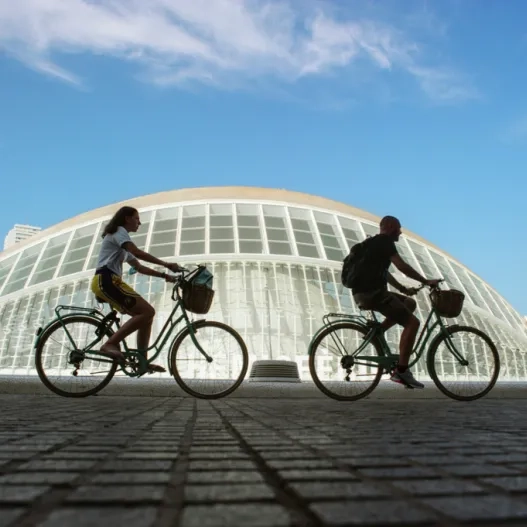 bicis ciutat arts ciencies Valencia