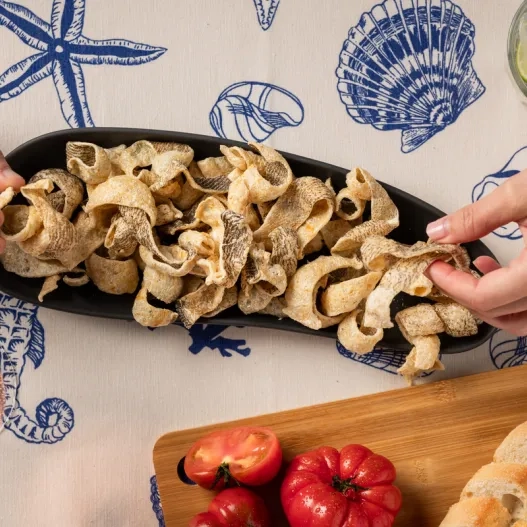 Cortezas de bacalao