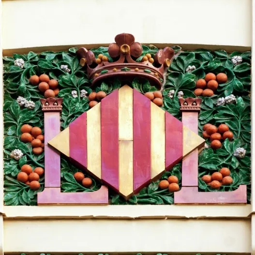 Escudo Valencia Estación del Norte