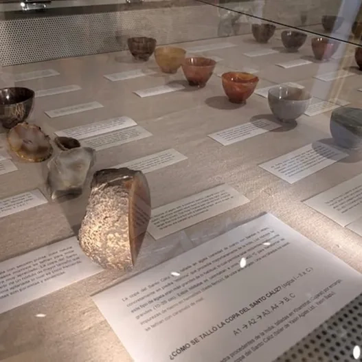 Exposición sobre las transformaciones del Santo Cáliz en València 