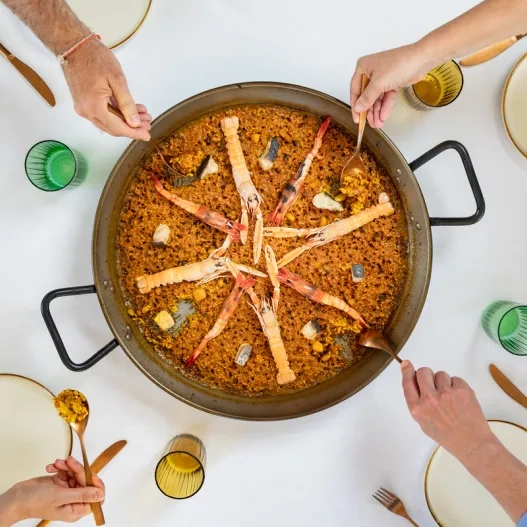 Paella de marisco