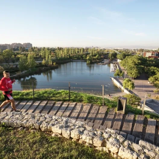Parque cabecera running 