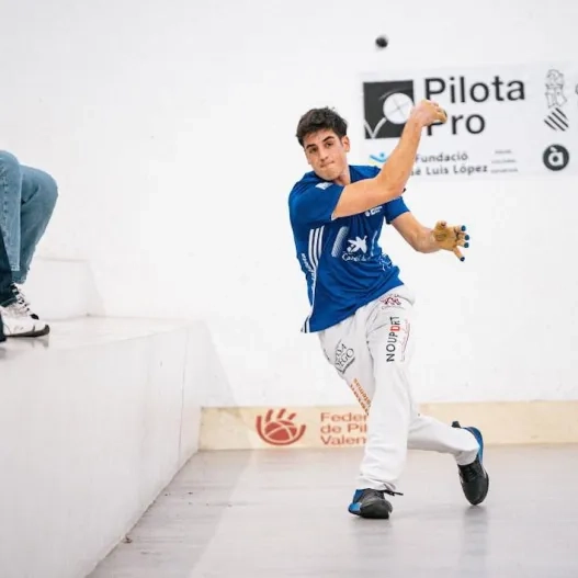 Partidas de pilota valenciana en el Trinquet Pelayo de València