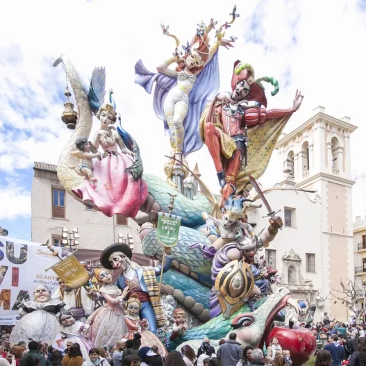 Falla Plaza del Pilar