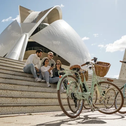 Alquiler de bici y audioguia con Flight Mode