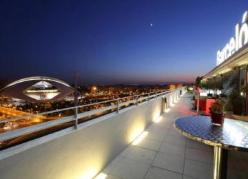 Hotel Barceló Valencia terraza