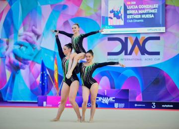 International Acro Cup: gimnasia acrobática de élite en València