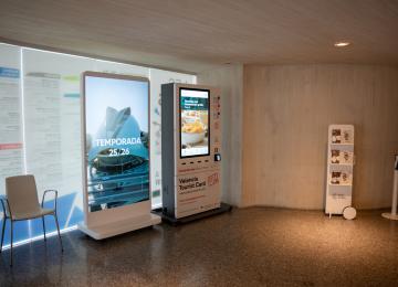 Kiosco digital Ciudad de las Artes