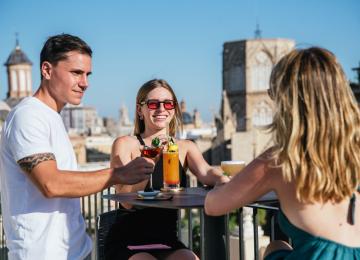 Cóctel terraza Valencia